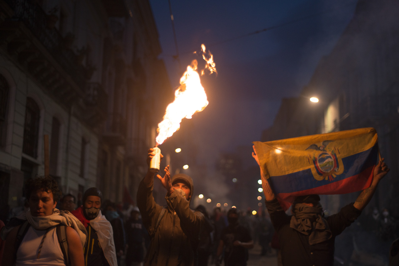 Protests In Ecuador Indigenous Communities Travel To Quito Real World Radioreal World Radio