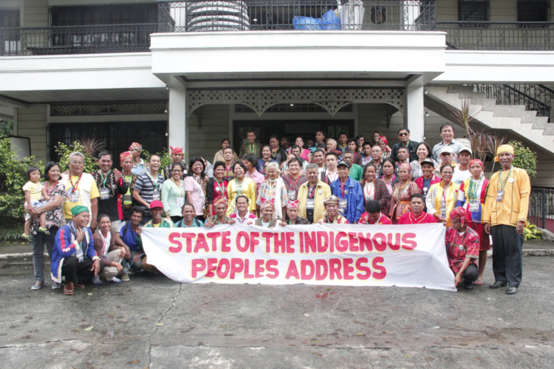 Indigenous communities who attended the State of the Indigenous Peoples Address meeting organised by LRCKSK (photo by LRCKSK)